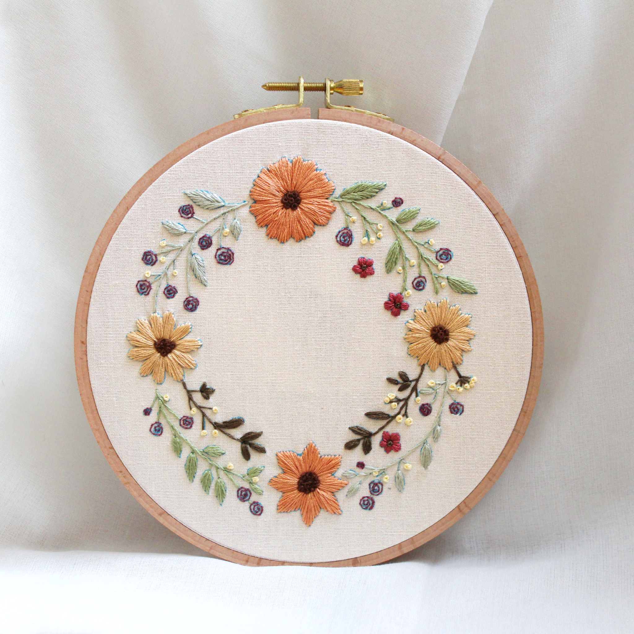 DIY Stickset - Flower Wreath No. 1