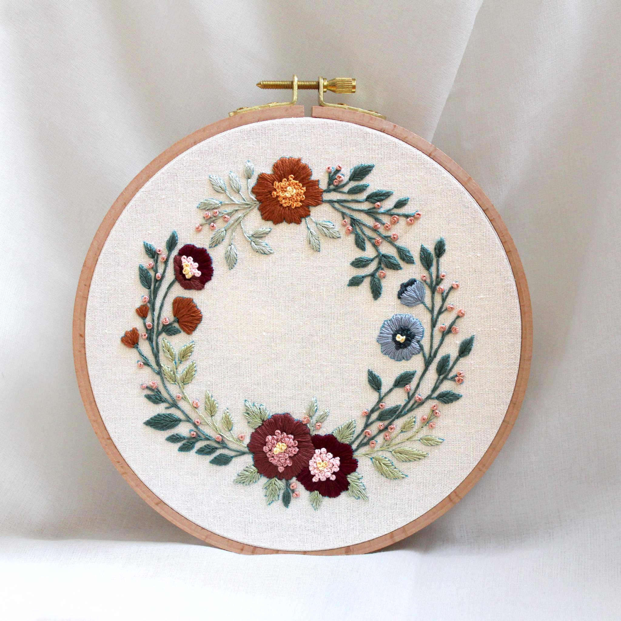 DIY Stickset - Flower Wreath No. 2