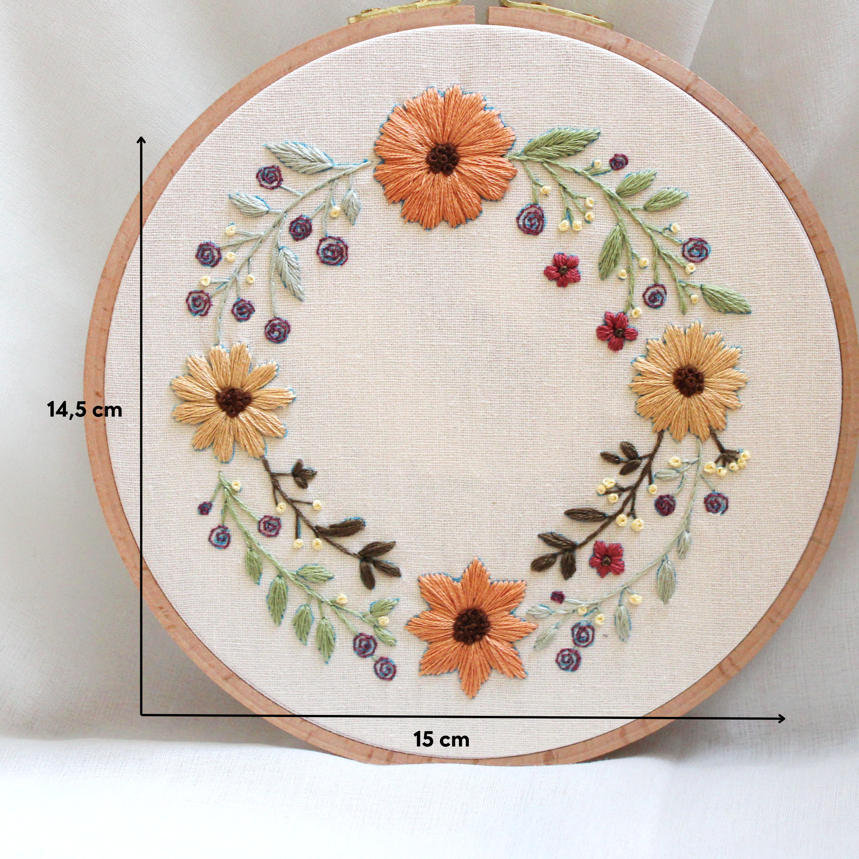DIY Stickset - Flower Wreath No. 1