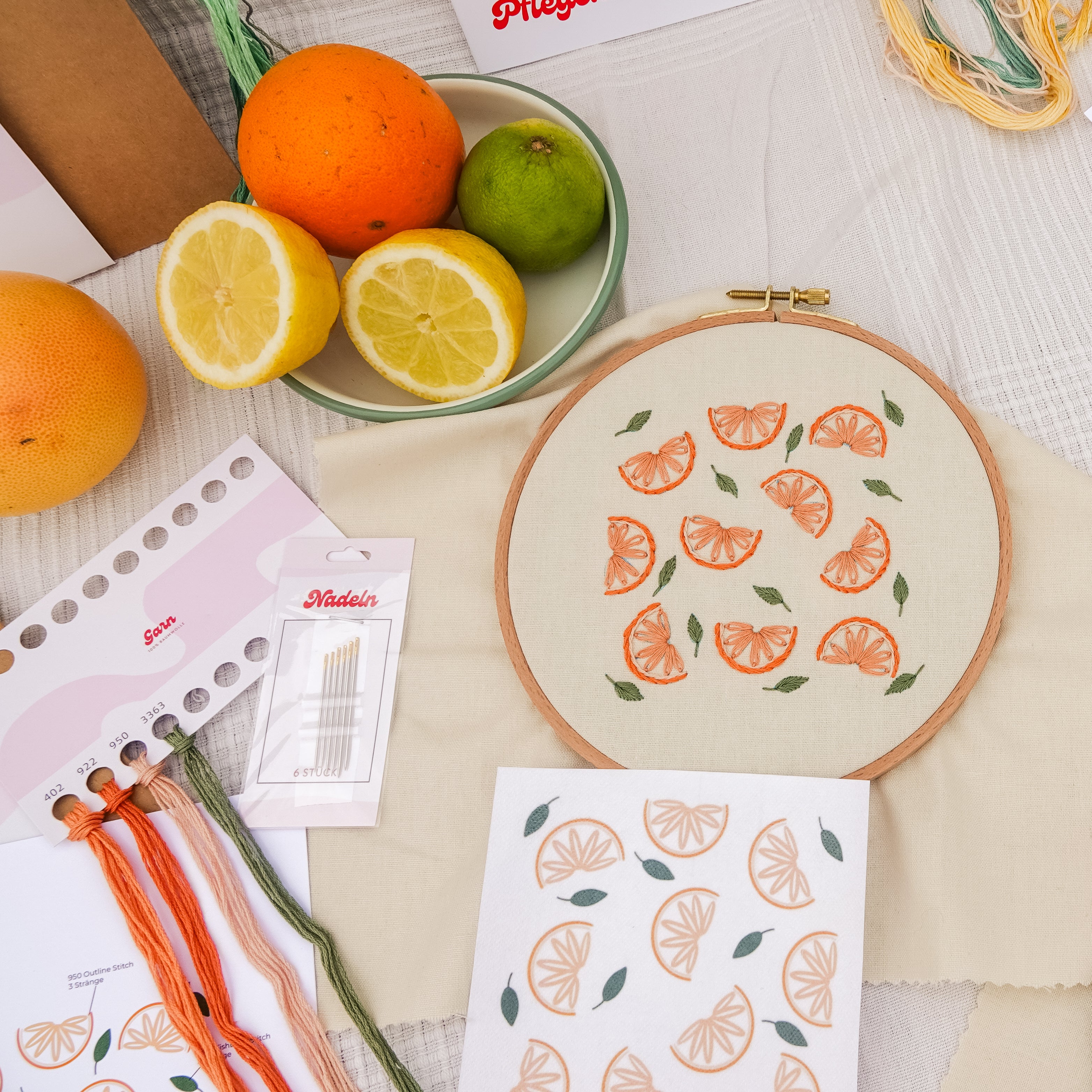 DIY Stickset - Oranges