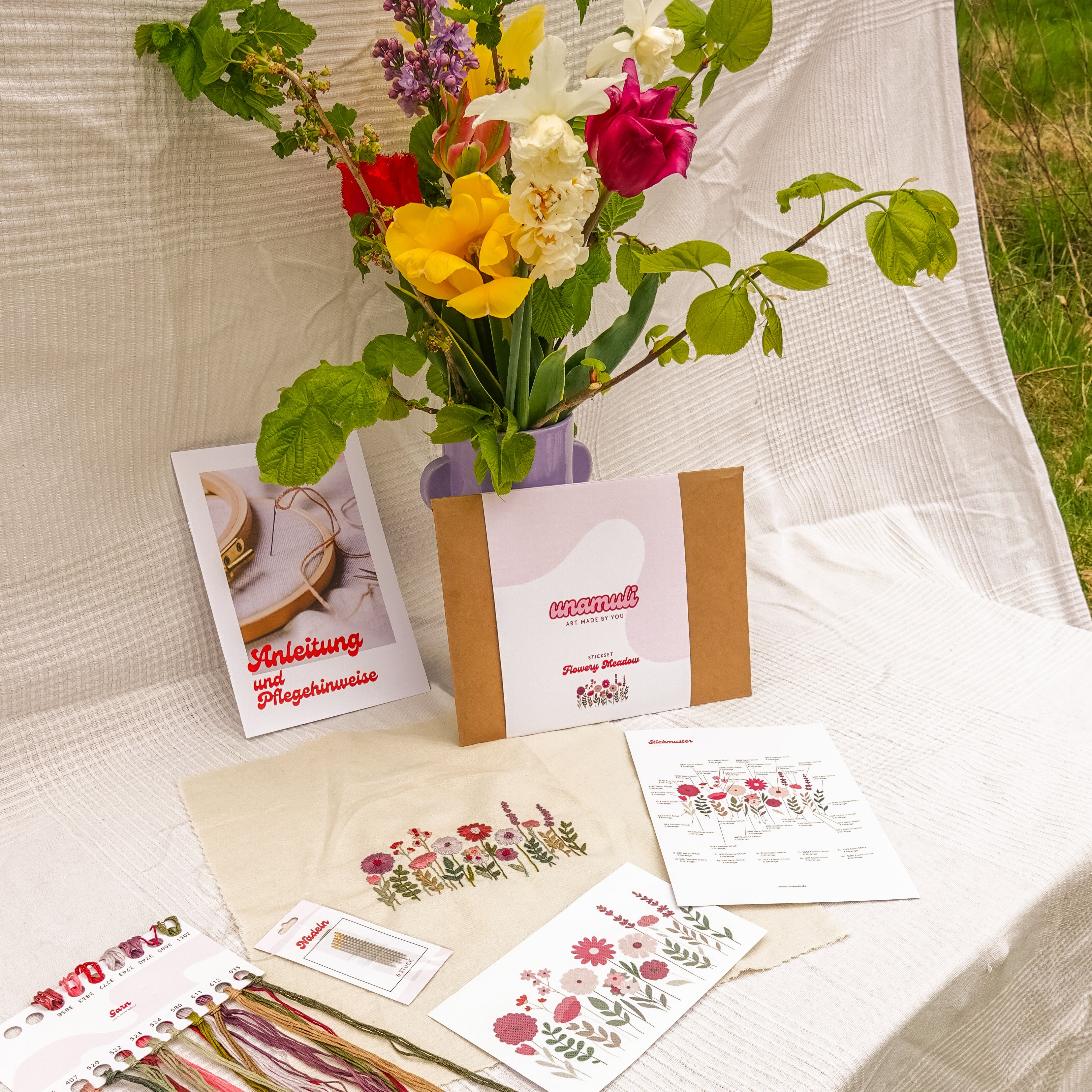 DIY Stickset - Flowery Meadow