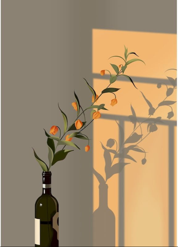 DIY Malen nach Zahlen Set - Golden Light